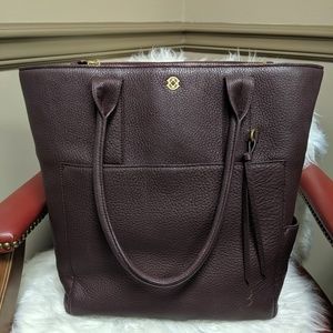 Dagne Dover Charlie Tote - Oxblood